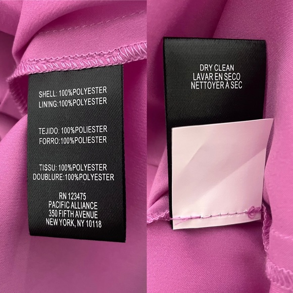 Tahari ASL Orchid Snake Print Dress Size 8 - Picture 8 of 11